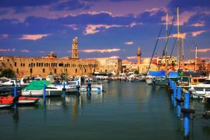 The City Of Old Acre In Israel